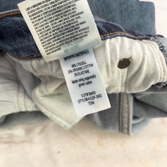 Agolde Toni Mid Rise Straight Jeans - Picture 5 of 6